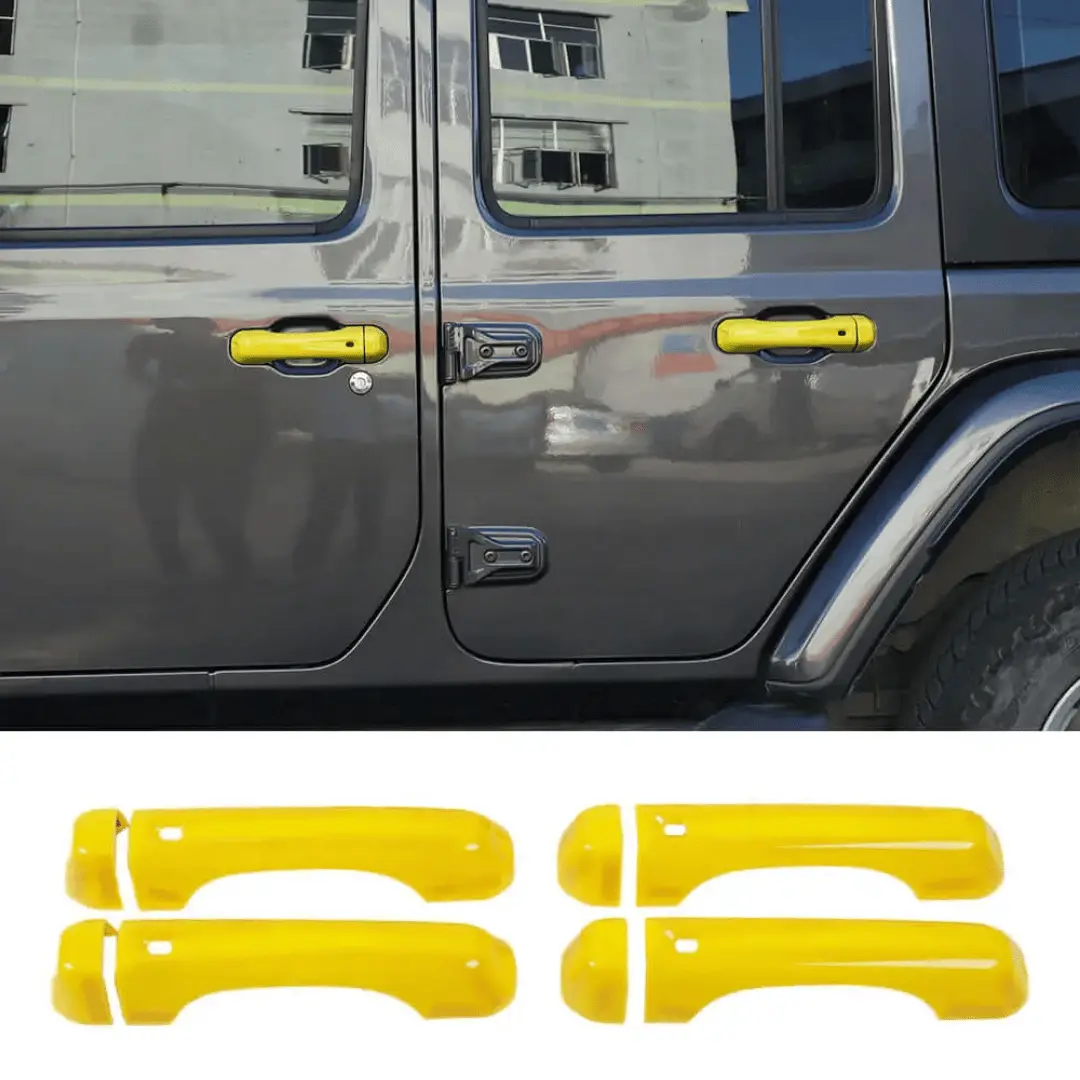 For 2020+ Jeep Gladiator JT 4-Door – Exterior Door Handle Cover Trim - Image 10