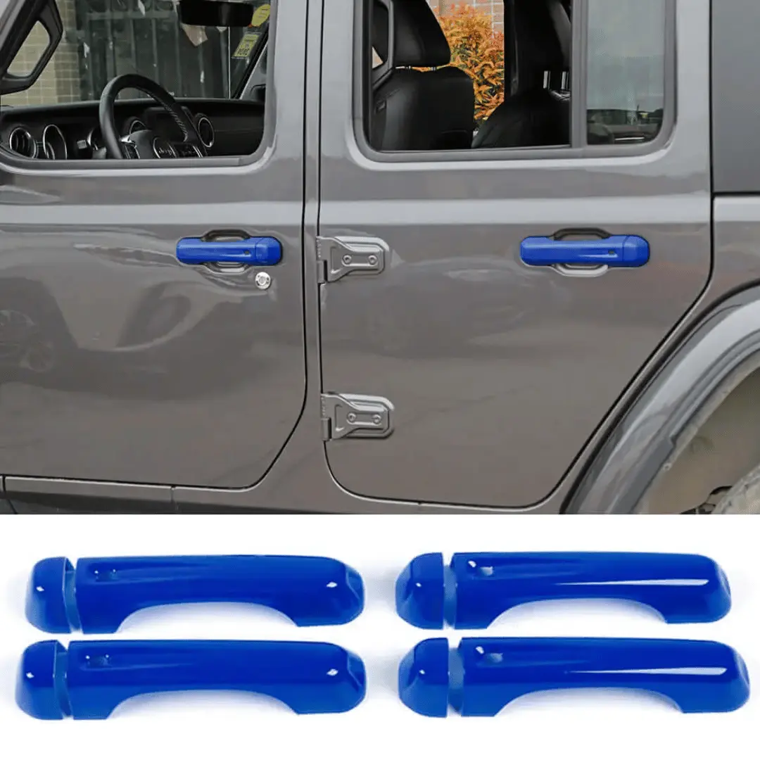 For 2020+ Jeep Gladiator JT 4-Door – Exterior Door Handle Cover Trim - Image 15