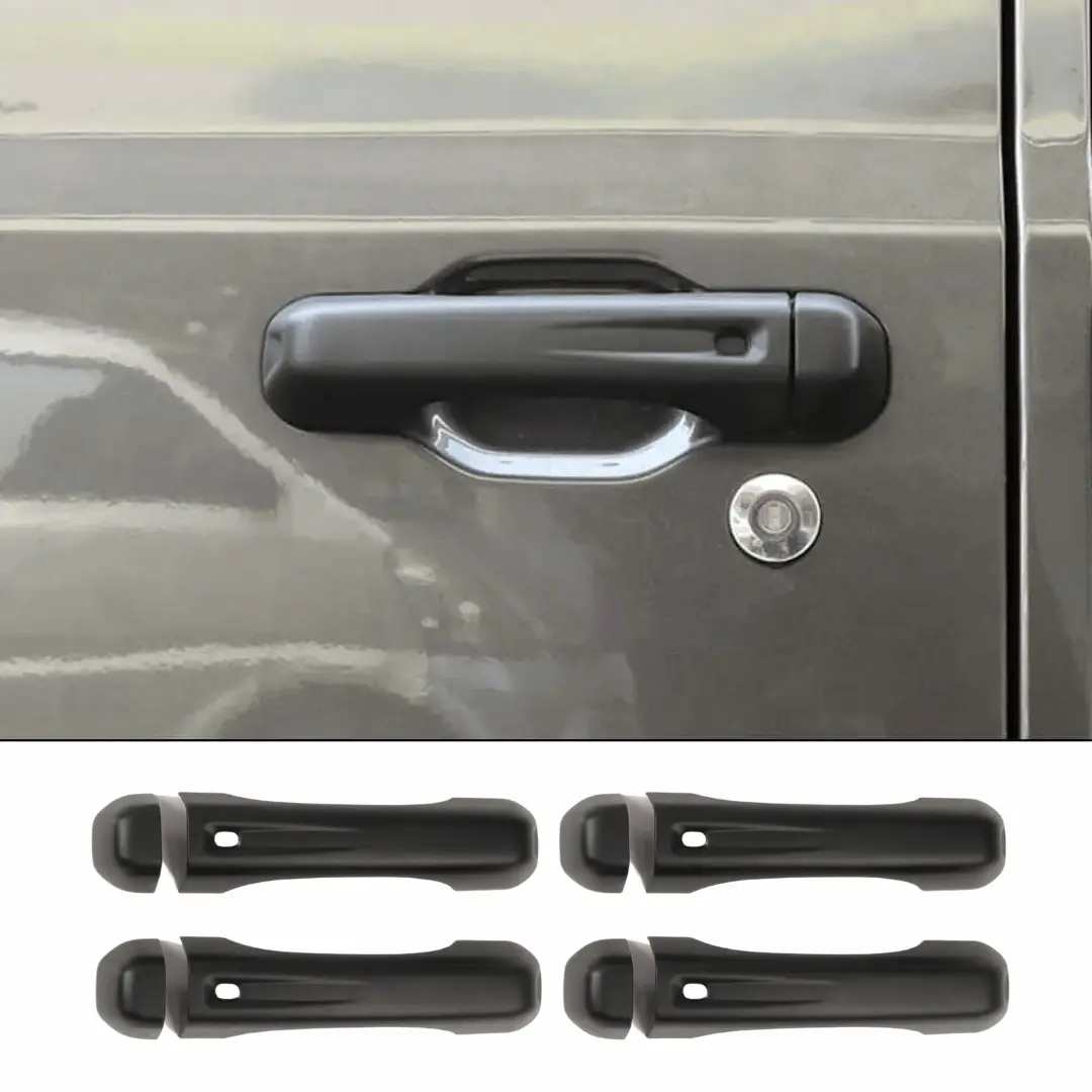 For 2020+ Jeep Gladiator JT 4-Door – Exterior Door Handle Cover Trim - Image 16