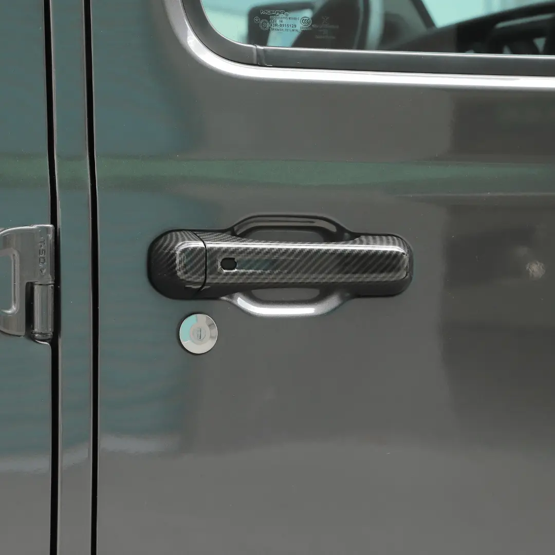 For 2020+ Jeep Gladiator JT 4-Door – Exterior Door Handle Cover Trim - Image 5