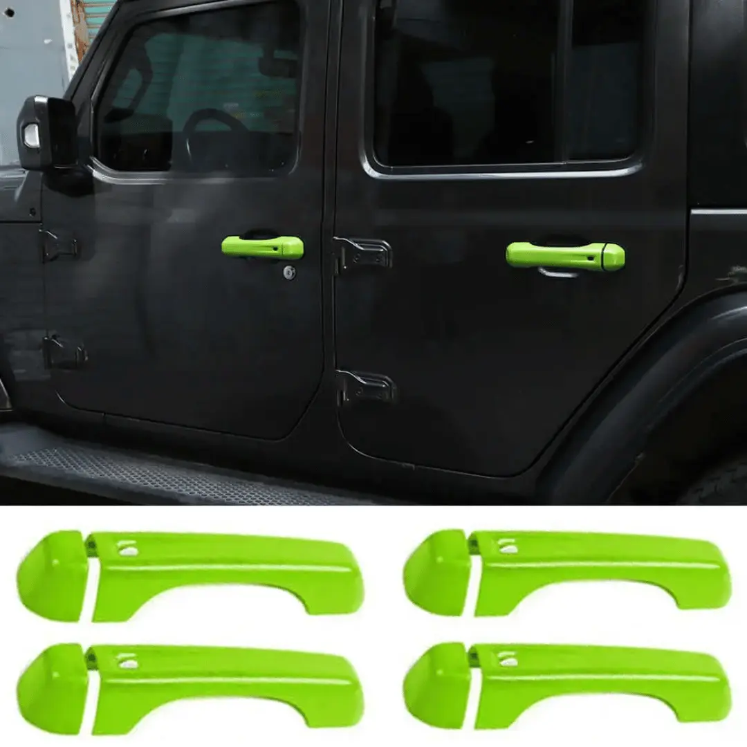 For 2020+ Jeep Gladiator JT 4-Door – Exterior Door Handle Cover Trim - Image 8