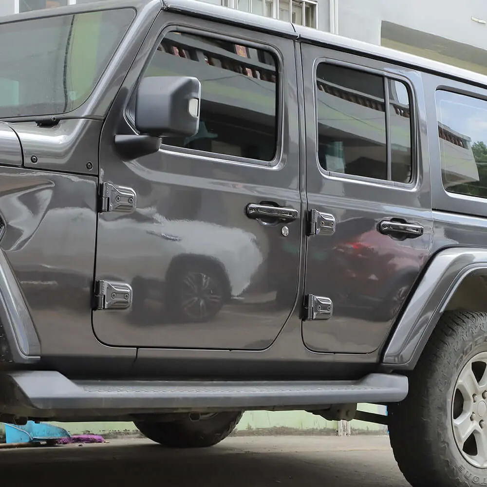 For 2018+ Jeep Wrangler JL JLU 4-Door Door Handle & Tailgate Handle Cover Trim - Image 6