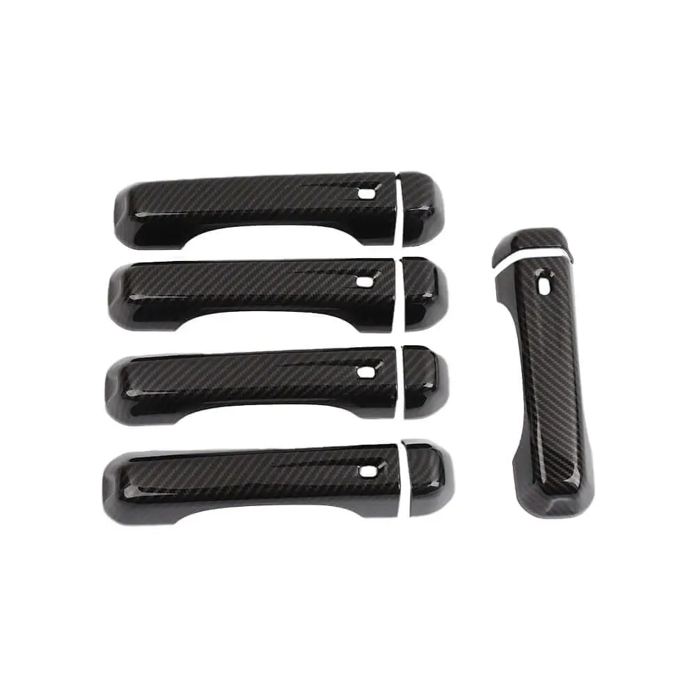 For 2018+ Jeep Wrangler JL JLU 4-Door Door Handle & Tailgate Handle Cover Trim - Image 9