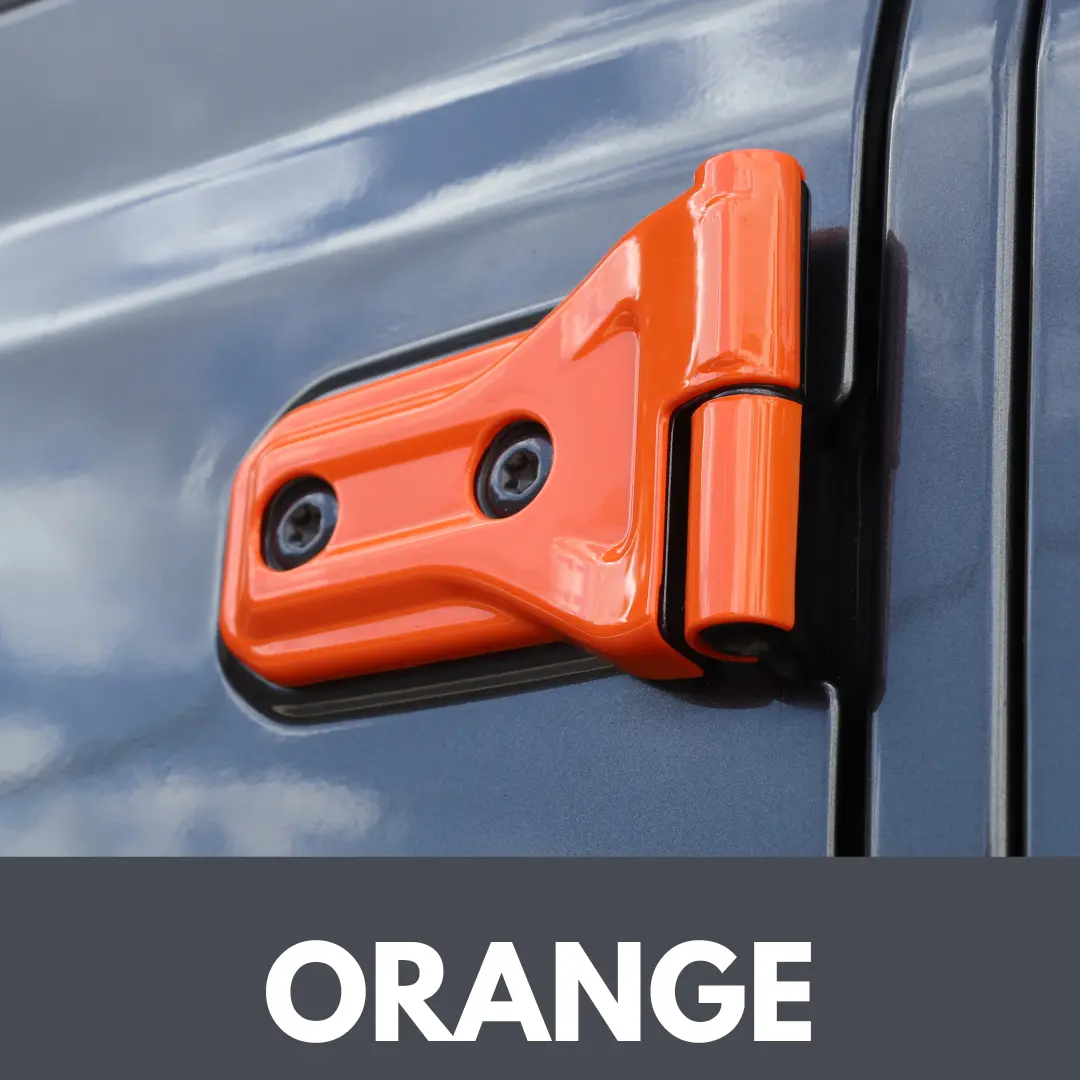 For 2018-2025 Jeep Wrangler JL JLU & Gladiator JT Door Hinge Covers Protector Decoration Trim Kit - Image 21