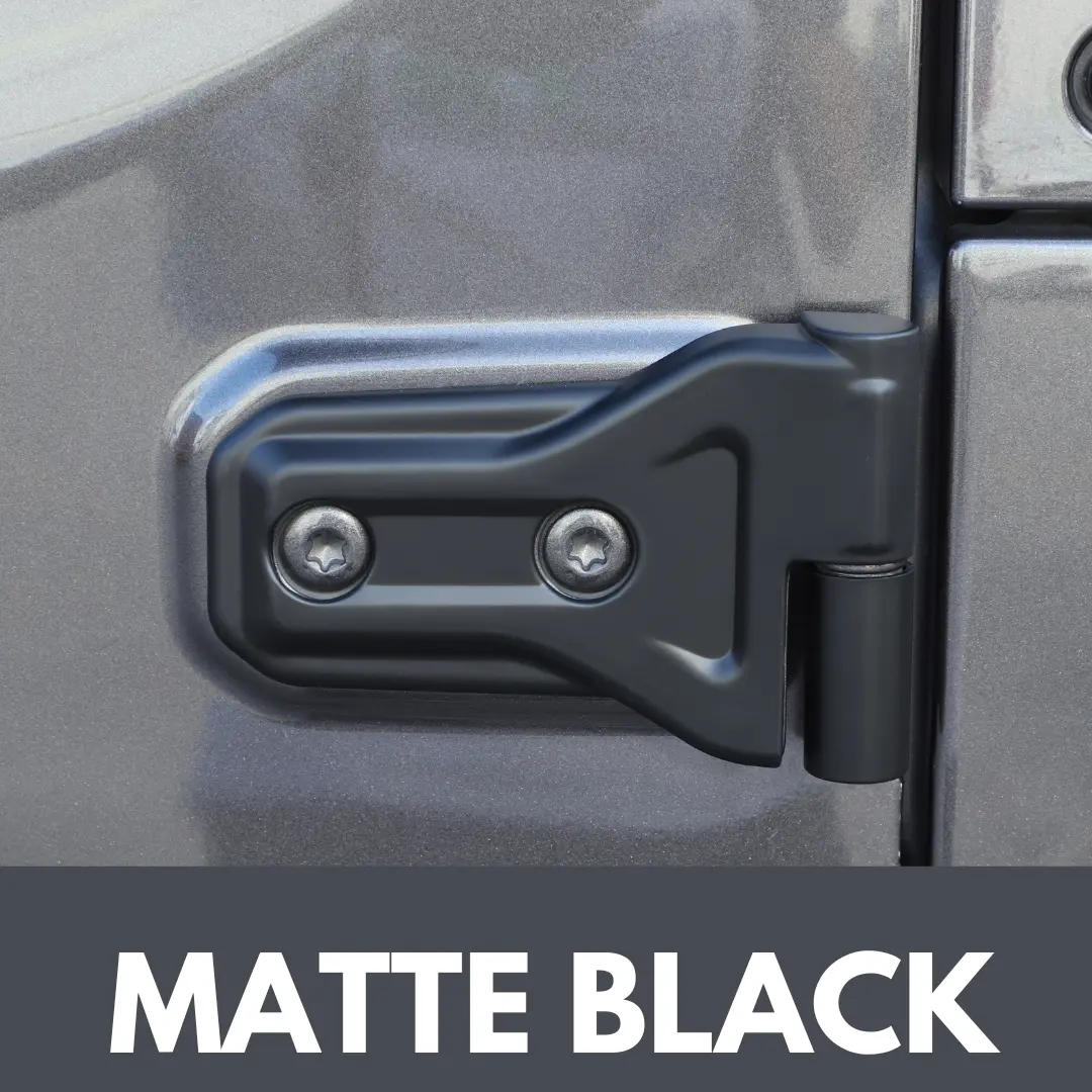 For 2018-2025 Jeep Wrangler JL JLU & Gladiator JT Door Hinge Covers Protector Decoration Trim Kit - Image 26