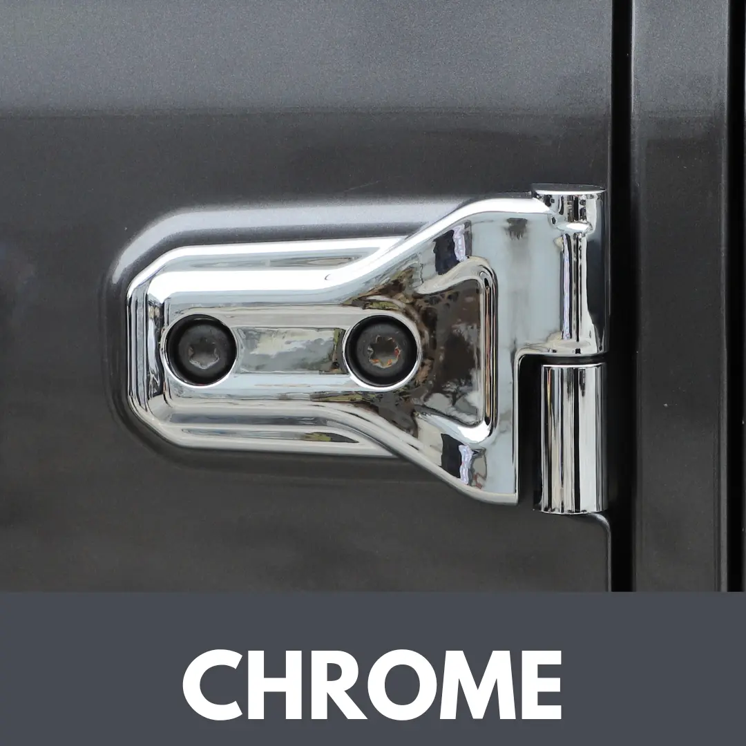 For 2018-2025 Jeep Wrangler JL JLU & Gladiator JT Door Hinge Covers Protector Decoration Trim Kit - Image 32