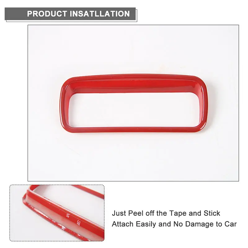 For 1997-2006 Jeep Wrangler TJ Center Console Air Condition Switch Button Frame Trim Cover - Image 2