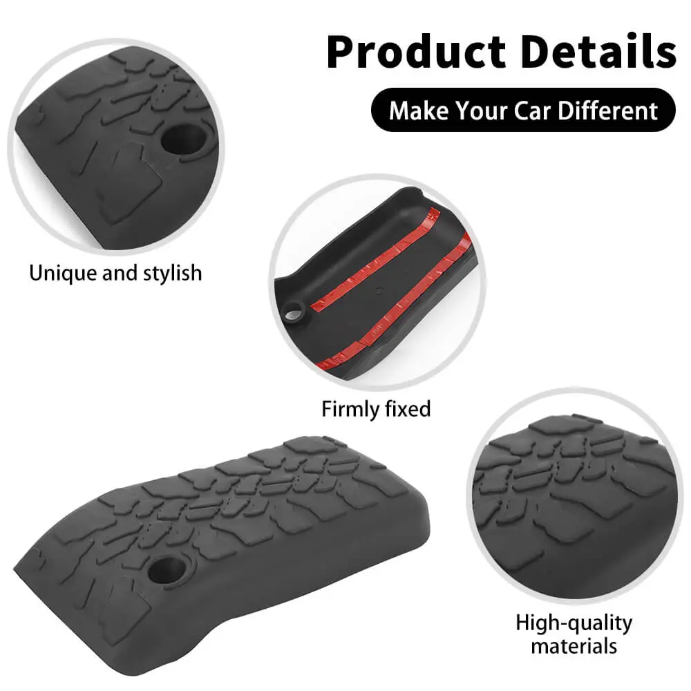 For 1997-2006 Jeep Wrangler TJ Center Console Armrest Box Antiscrach Cover - Image 8