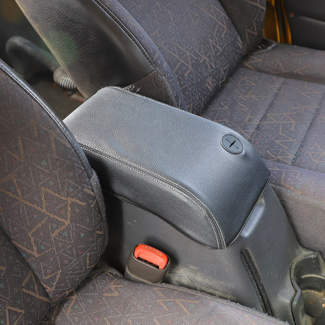 For 1997-2006 Jeep Wrangler TJ Center Console Armrest Box Pad Leather Cover - Image 5