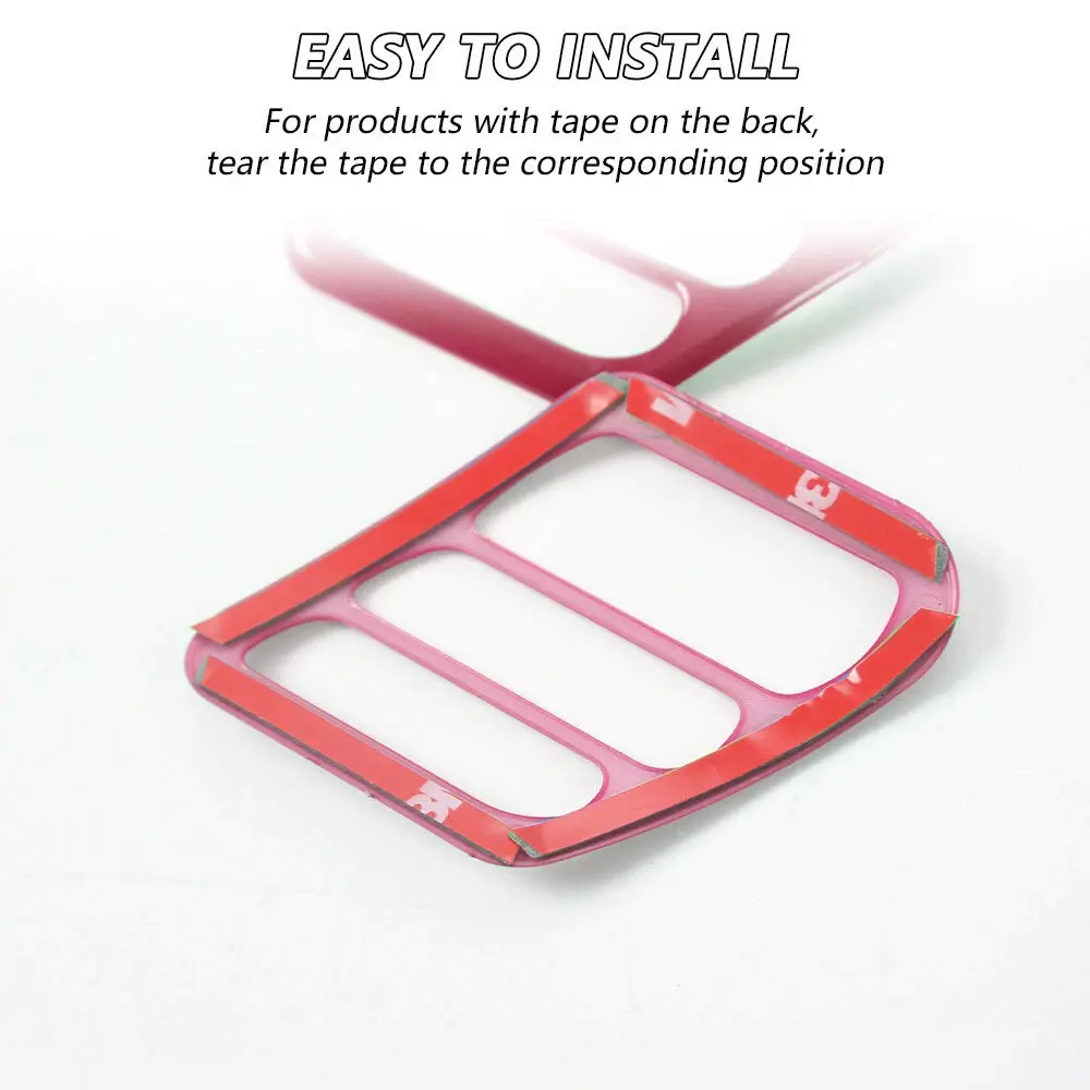 For 1997-2006 Jeep Wrangler TJ Dashboard Air Conditioner Vent Trim Cover Ring (2 pcs) - Image 3