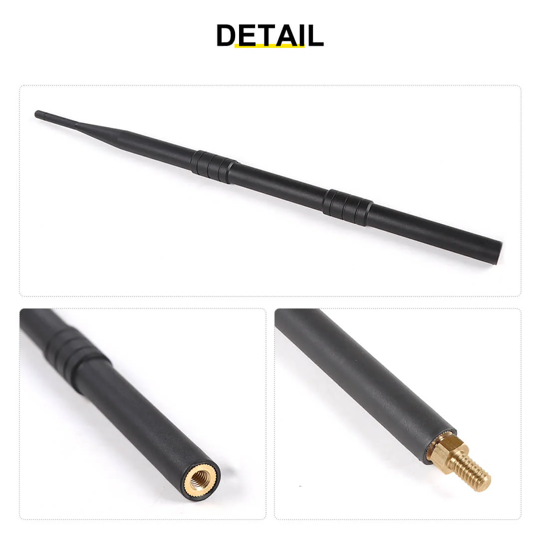For 1997-2006 Jeep Wrangler TJ Exterior Hood Side Antenna Mast Radio - Image 11