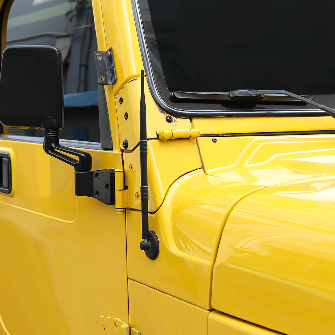 For 1997-2006 Jeep Wrangler TJ Exterior Hood Side Antenna Mast Radio - Image 5