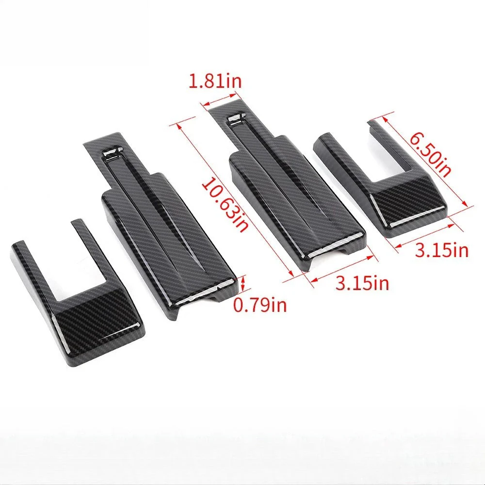 For 1997-2006 Jeep Wrangler TJ Exterior Rear Tailgate Spare Hinges Covers Trim (2 pcs) - Image 9