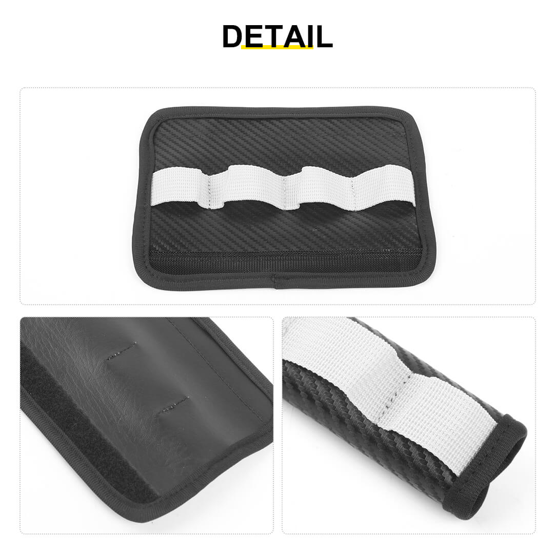 For 1997-2006 Jeep Wrangler TJ Interior Copilot Handle Protection Cover Tool Storage Bag - Image 10