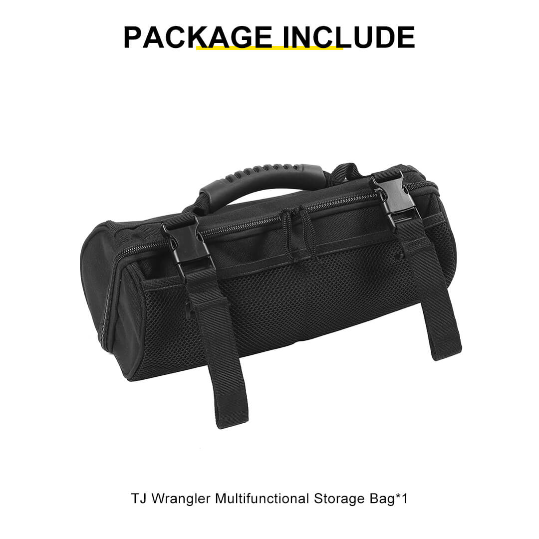 For 1997-2006 Jeep Wrangler TJ Interior Multi-functional Storage Bag Accessories - Image 13