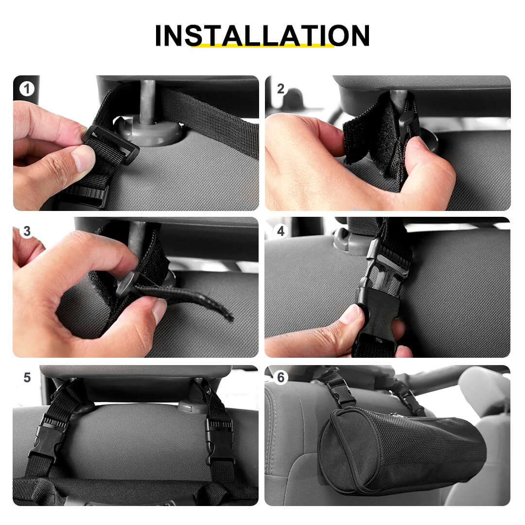 For 1997-2006 Jeep Wrangler TJ Interior Multi-functional Storage Bag Accessories - Image 8