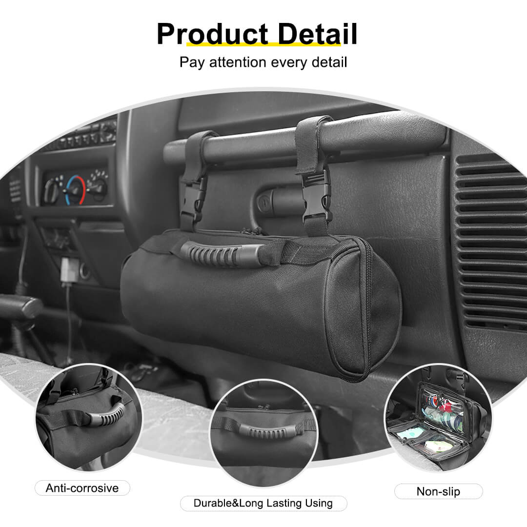 For 1997-2006 Jeep Wrangler TJ Interior Multi-functional Storage Bag Accessories - Image 9