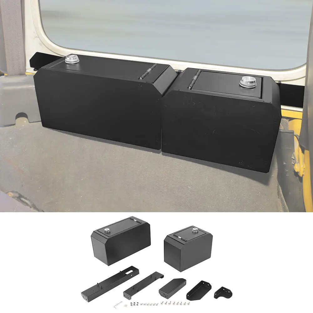 For 1997-2006 Jeep Wrangler TJ Trunk Safe Box Storage Vault Lock Tray - Image 13