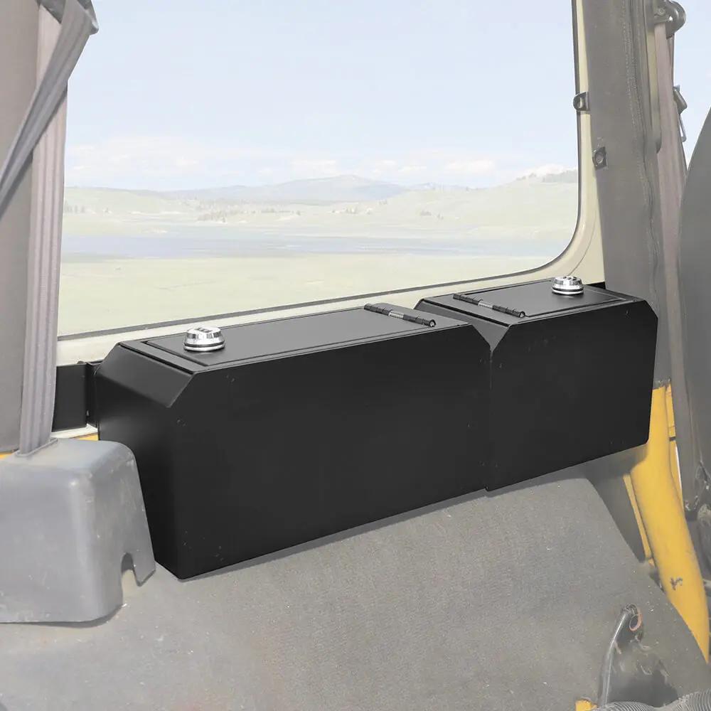 For 1997-2006 Jeep Wrangler TJ Trunk Safe Box Storage Vault Lock Tray - Image 4