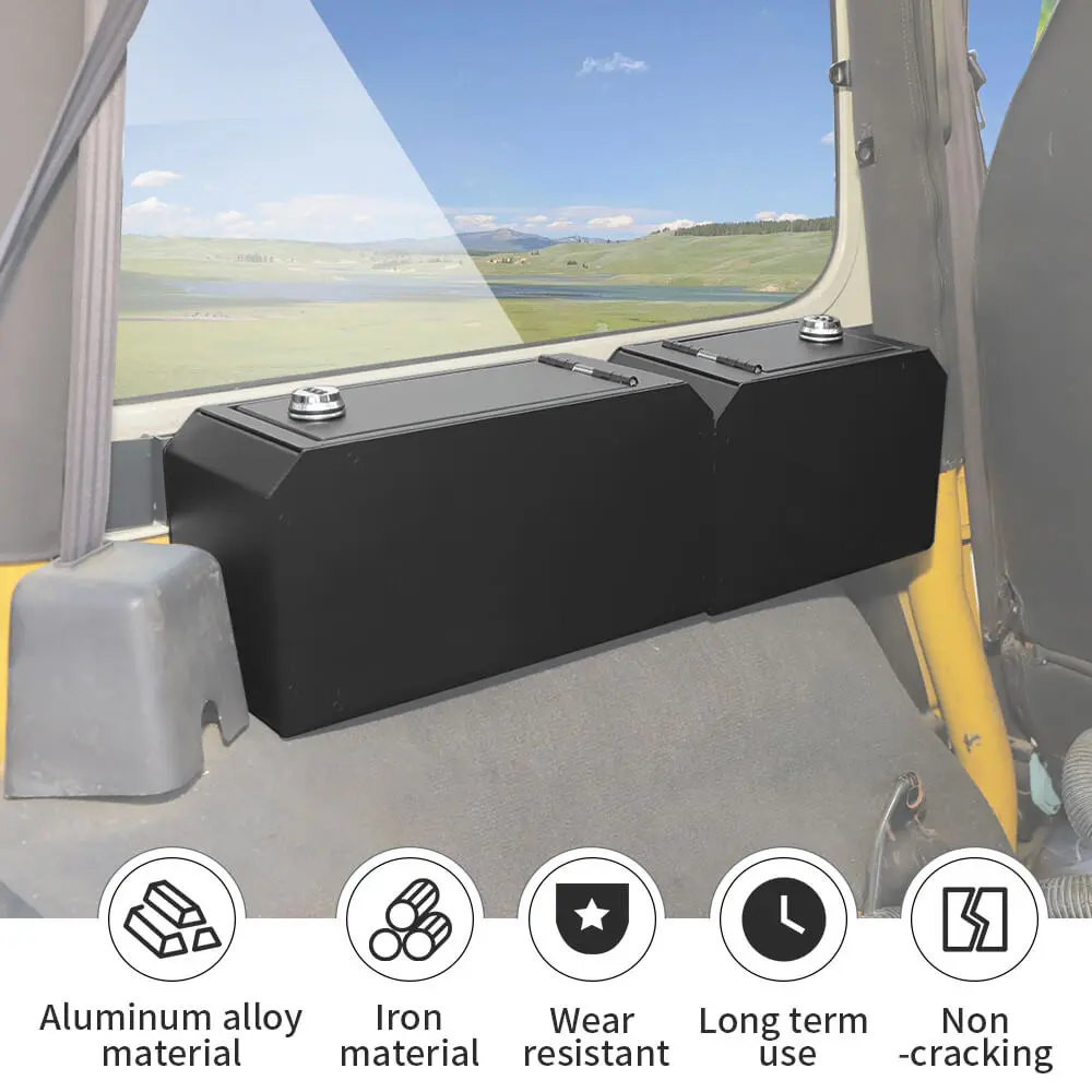 For 1997-2006 Jeep Wrangler TJ Trunk Safe Box Storage Vault Lock Tray - Image 8