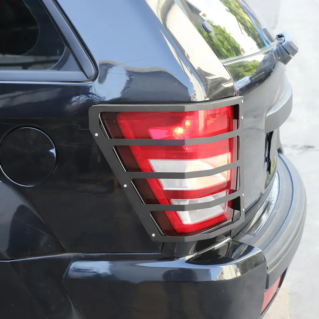For 2007-2010 Jeep Grand Cherokee WK2 Rear Tail Light Lamp Bezels Cover Trim (2 pcs) - Image 5