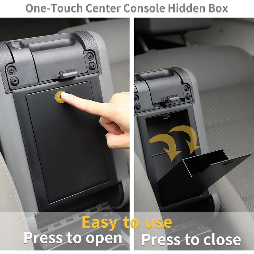 For 2007-2010 Jeep Wrangler JK Center Console Armrest Box Storage Box - Image 7