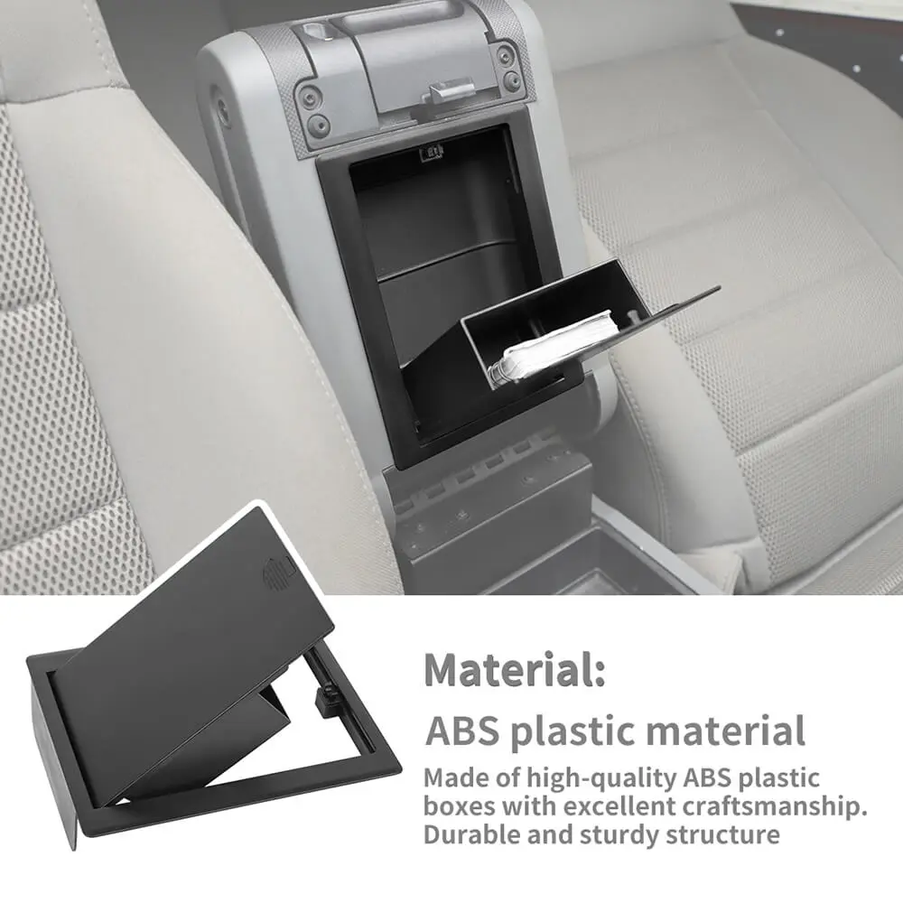 For 2007-2010 Jeep Wrangler JK Center Console Armrest Box Storage Box - Image 9
