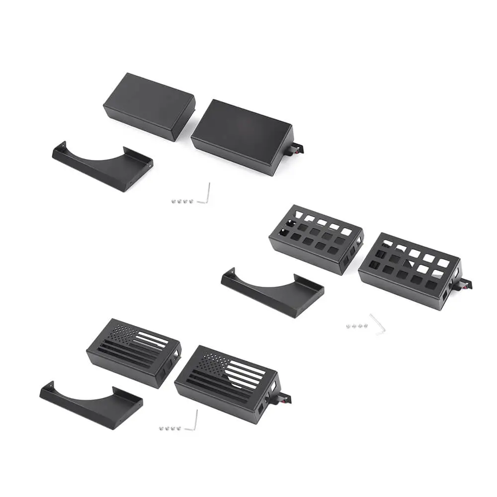 For 2007-2010 Jeep Wrangler JK Upgraded Gear Shift Side Organizer Box Storage Black - Image 11
