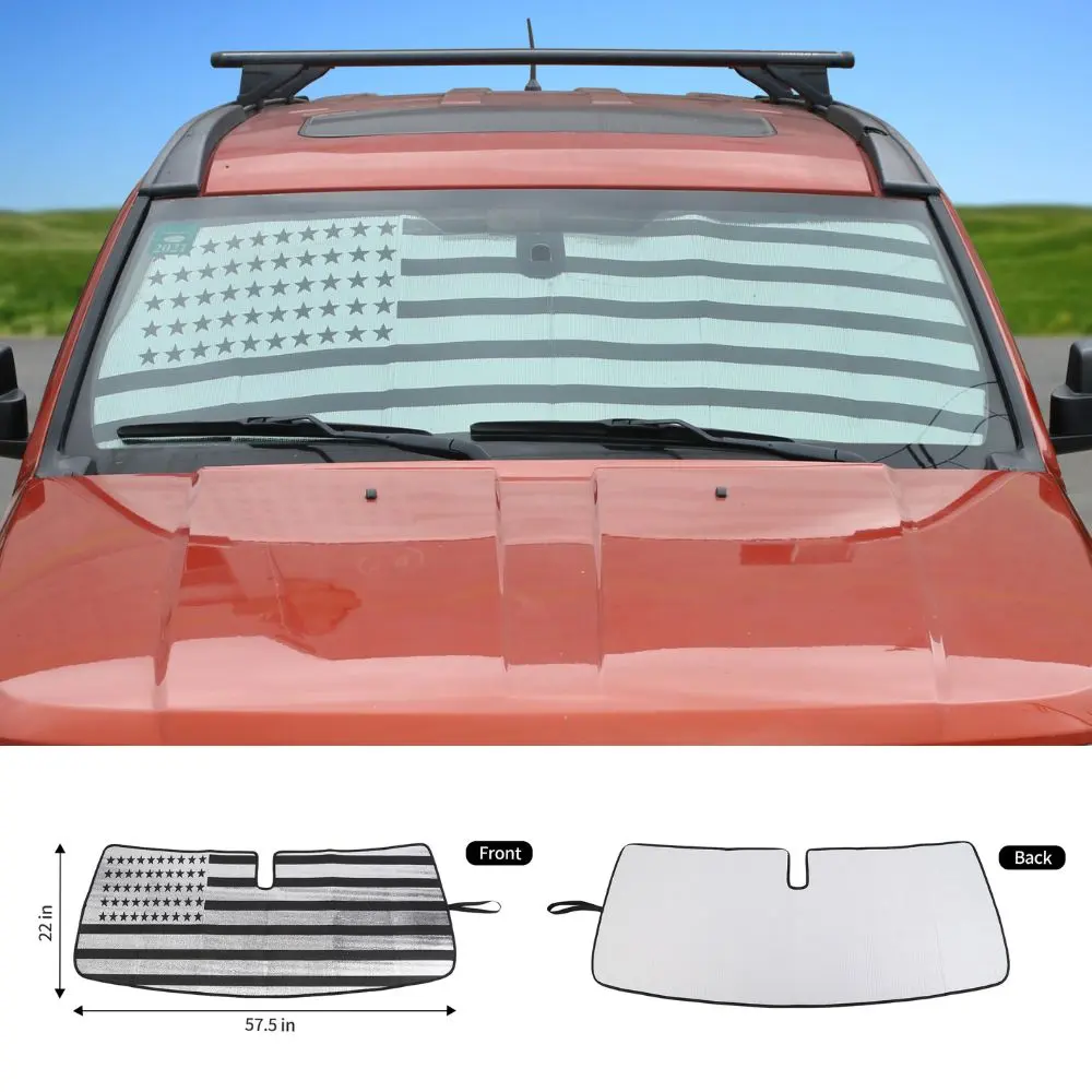 For 2007-2012 Jeep Liberty Windshield Sun Shade Car Sunshades - Image 6