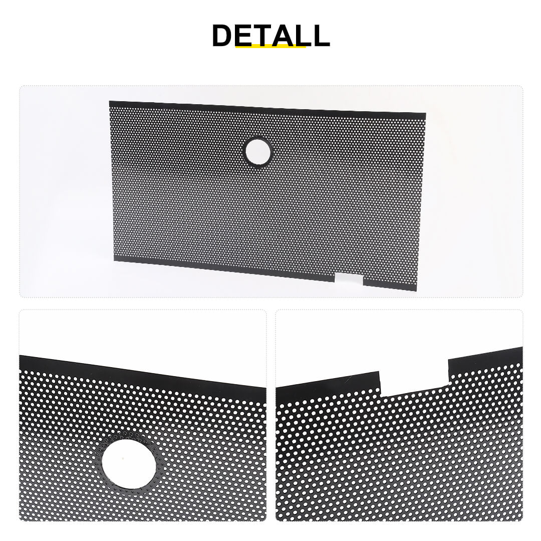 For 2007-2015 Jeep Wrangler JK Front Grille Mesh Tablet Insect Proof Net Accessories - Image 10