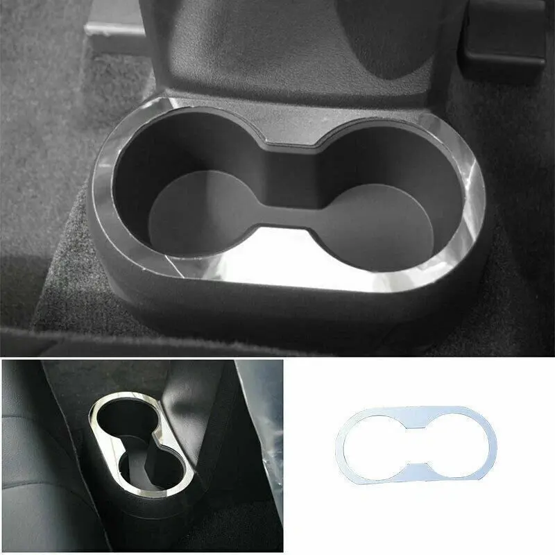 For 2007-2016 Jeep Compass/2011-2016 Patriot  Rear cup holder panel Trim Cover - Image 5