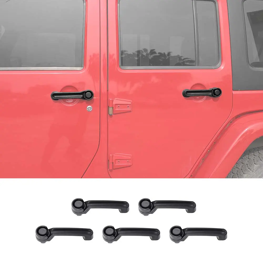 For 2007-2018 Jeep Wrangler JK 2/4 Door Exterior Door Handle and Tailgate Original Car Accessories