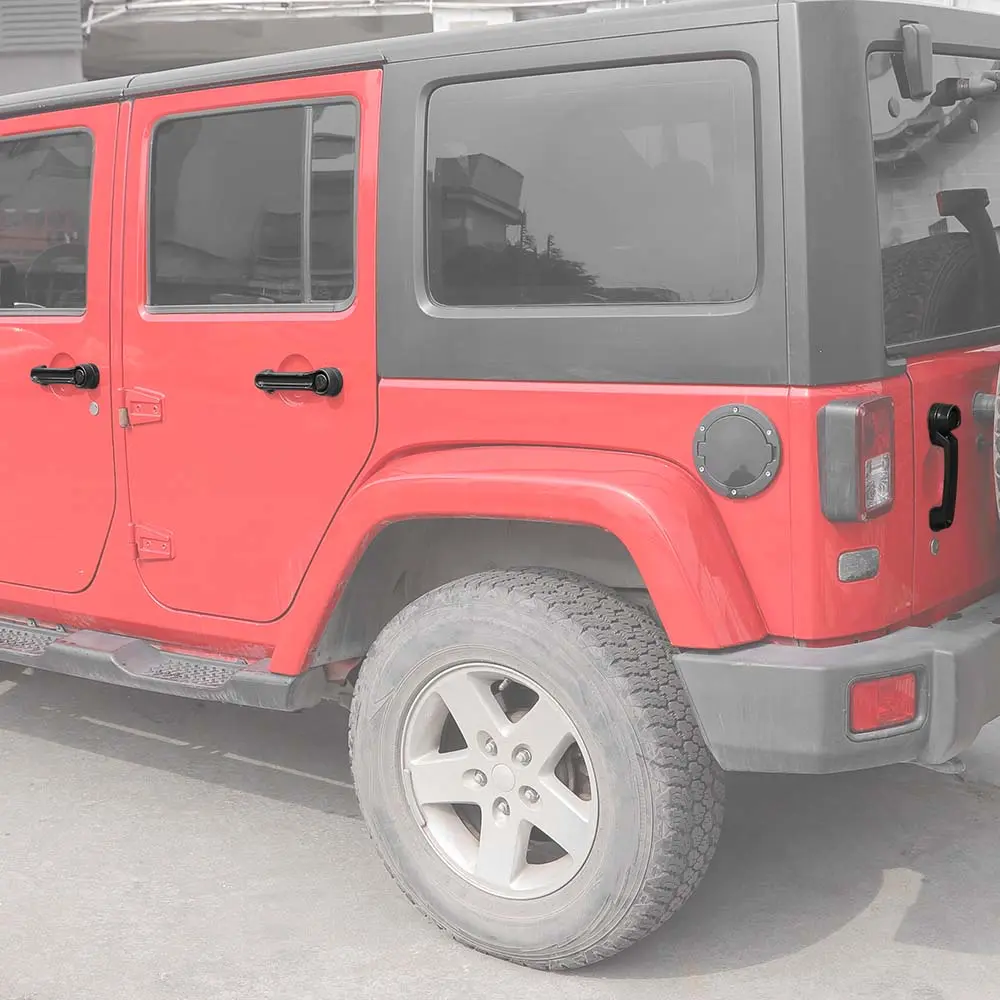 For 2007-2018 Jeep Wrangler JK 2/4 Door Exterior Door Handle and Tailgate Original Car Accessories - Image 2