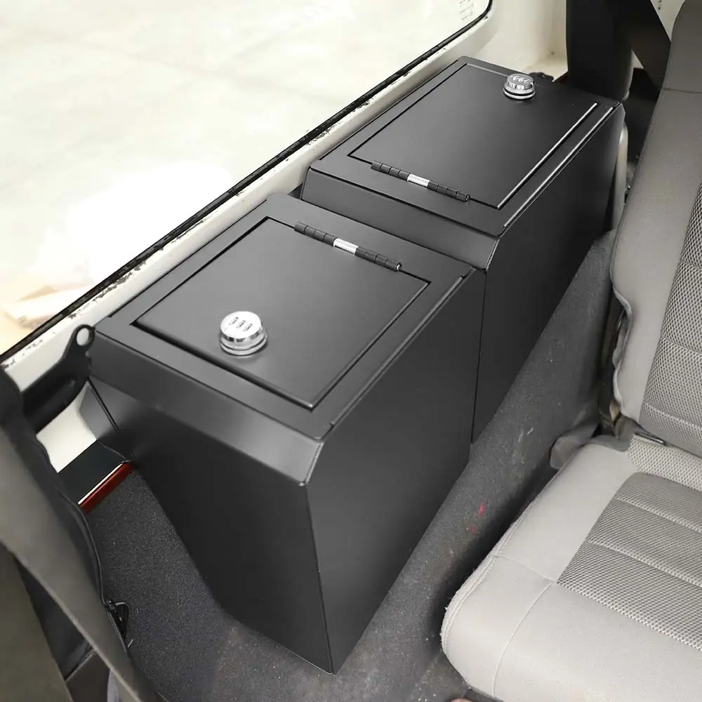 For 2007-2018 Jeep Wrangler JK 2-Dr Trunk Security Storage Box with Combination Lock - Image 5