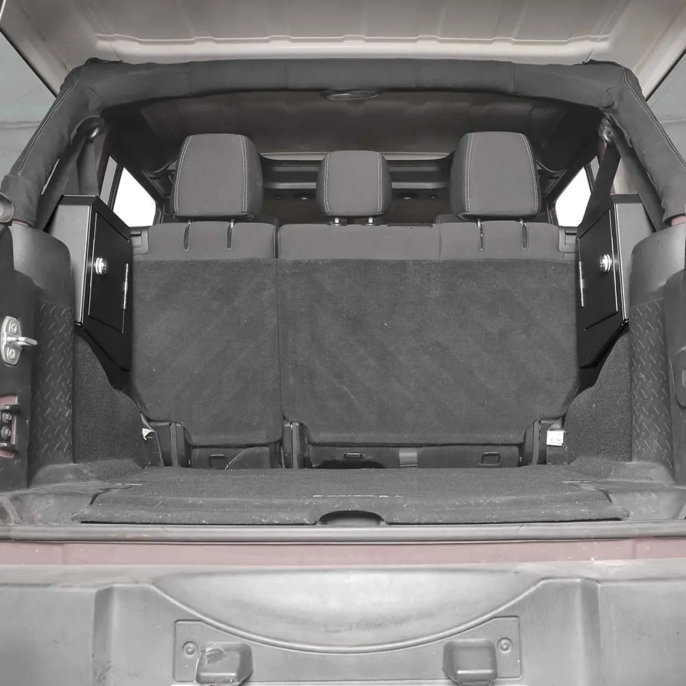 For 2007-2018 Jeep Wrangler JK 4-Dr Trunk Security Storage Box with Lock - Image 5