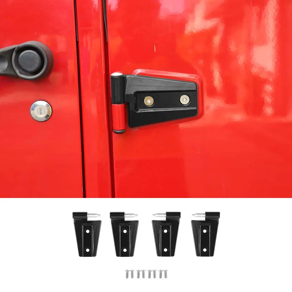 For 2007-2018 Jeep Wrangler JK JKU 2/4-Door Hinge Cover Replacement Original Car Parts