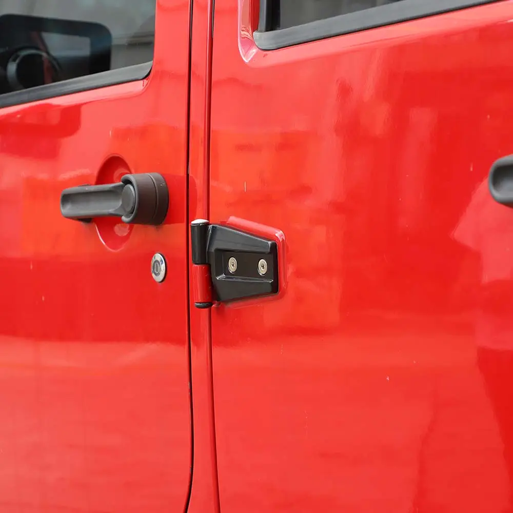 For 2007-2018 Jeep Wrangler JK JKU 2/4-Door Hinge Cover Replacement Original Car Parts - Image 6