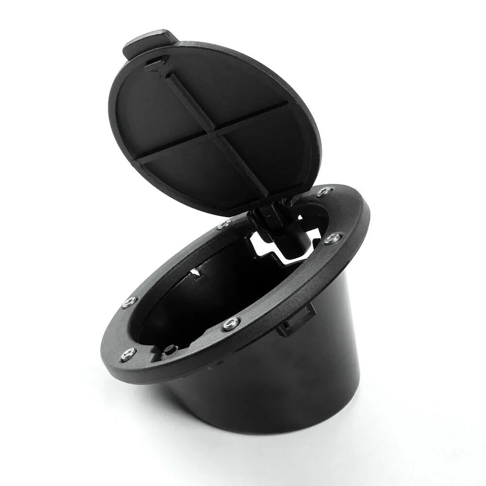 For 2007-2018 Jeep Wrangler JK JKU Fuel Filler Door Gas Lid Tank Cap Cover Trim - Image 12