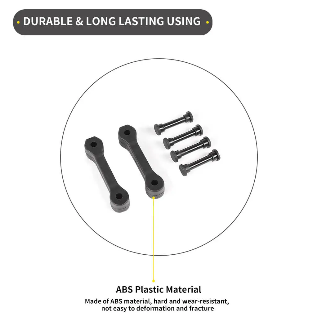 For 2007-2017 Jeep Wrangler JK Original Engine Hood Buckle Rubber Strip Accessories - Image 8
