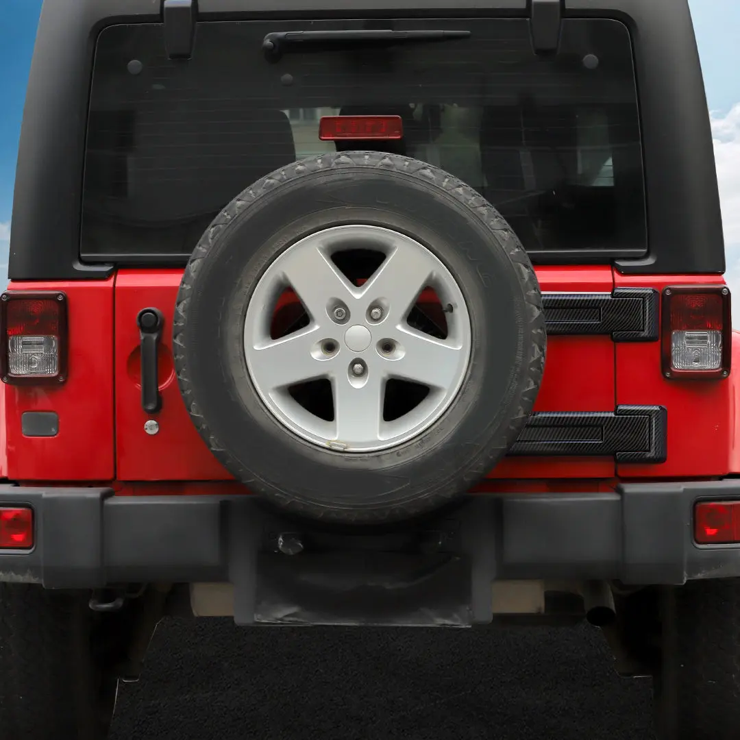 For 2007-2018 Jeep Wrangler JK 2-Door/Hood/Tailgate Hinge Trim Cover (8 pcs) - Image 7