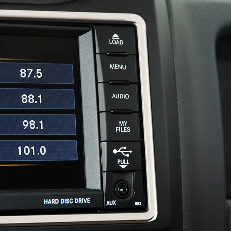 For 2007-2018 Jeep Wrangler JK/2011-2016 Compass/Patriot Center Console CD Navigation Trim Ring Cover - Image 3