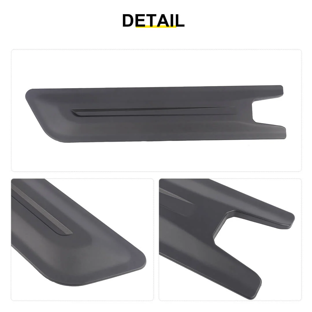 For 2007-2018 Jeep Wrangler JK 4-Door Version Car Door Anti Scratch Protective Panel Trim Cover (4 pcs) - Image 11