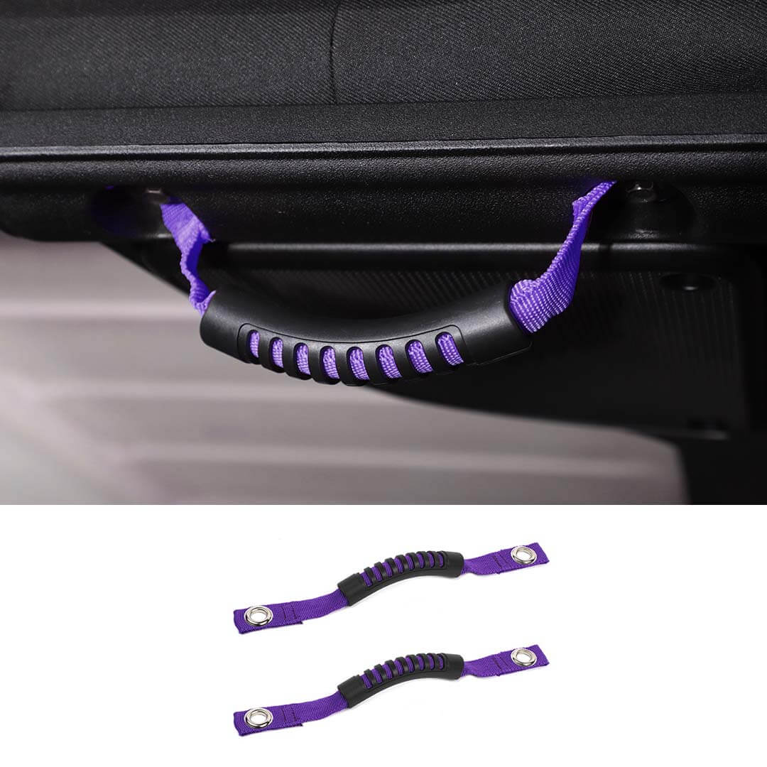 For 2007-2018 Jeep Wrangler JK Car Top Grab Grip Interior Handles Door Handle (2 pcs) - Image 14