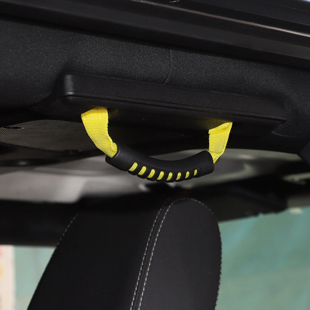For 2007-2018 Jeep Wrangler JK Car Top Grab Grip Interior Handles Door Handle (2 pcs) - Image 3