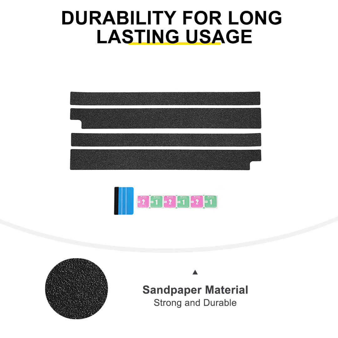 For 2007-2018 Jeep Wrangler JK Door Sill Threshold Anti Scratch Protection Sticker Cover - Image 11