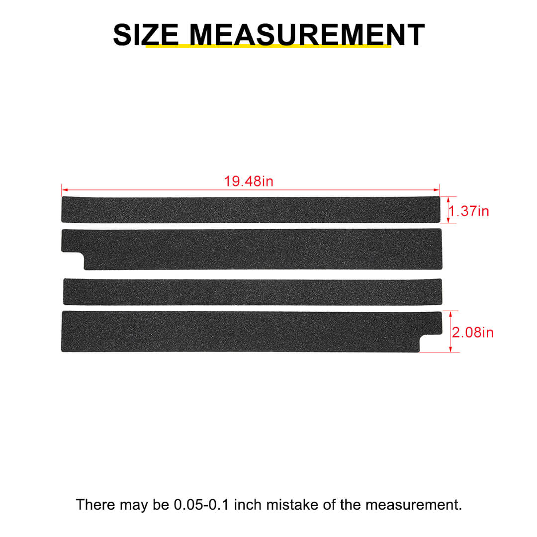 For 2007-2018 Jeep Wrangler JK Door Sill Threshold Anti Scratch Protection Sticker Cover - Image 12