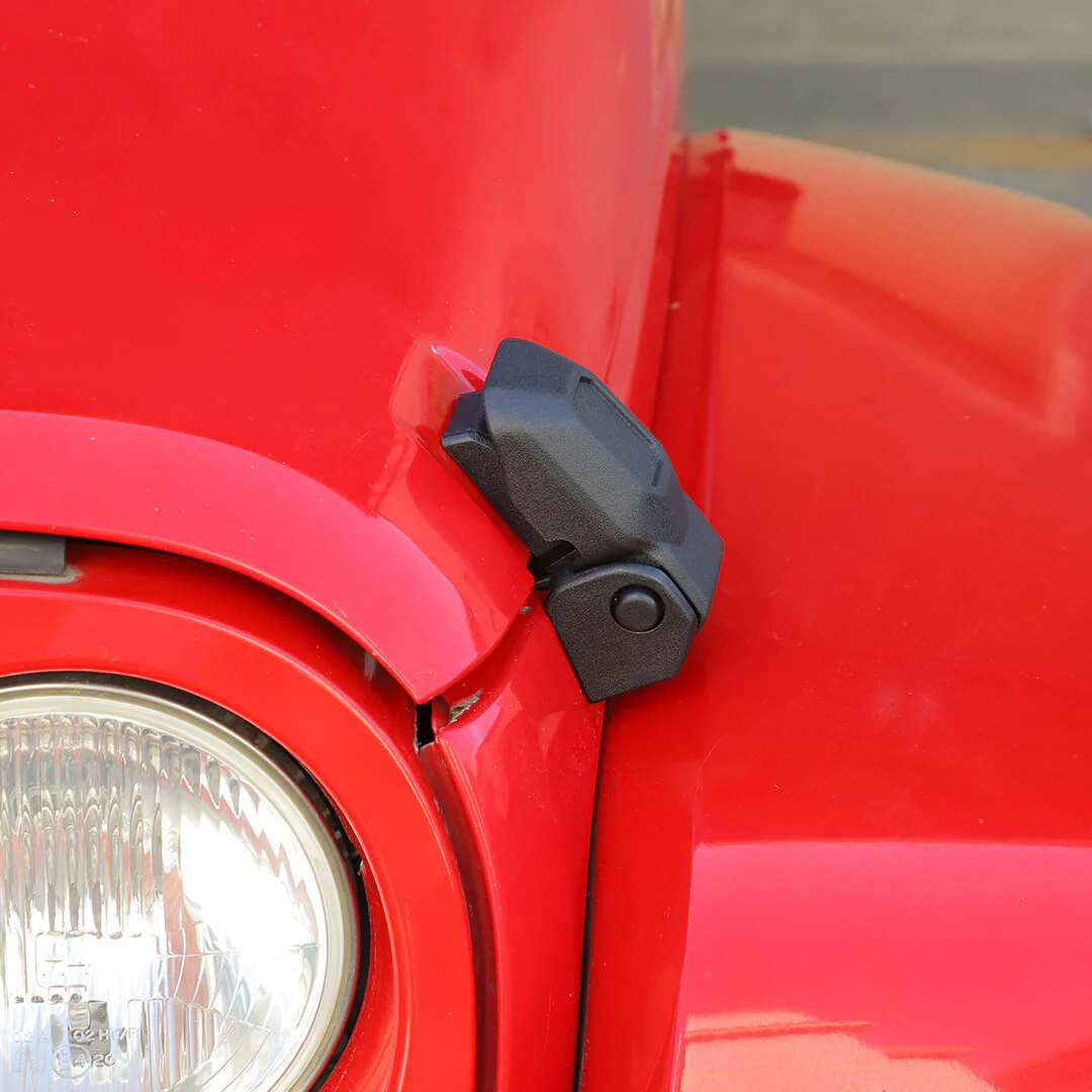 For 2007-2018 Jeep Wrangler JK Engine Hood Lock Catch Bracket Latches Buckle (2 pcs) - Image 4