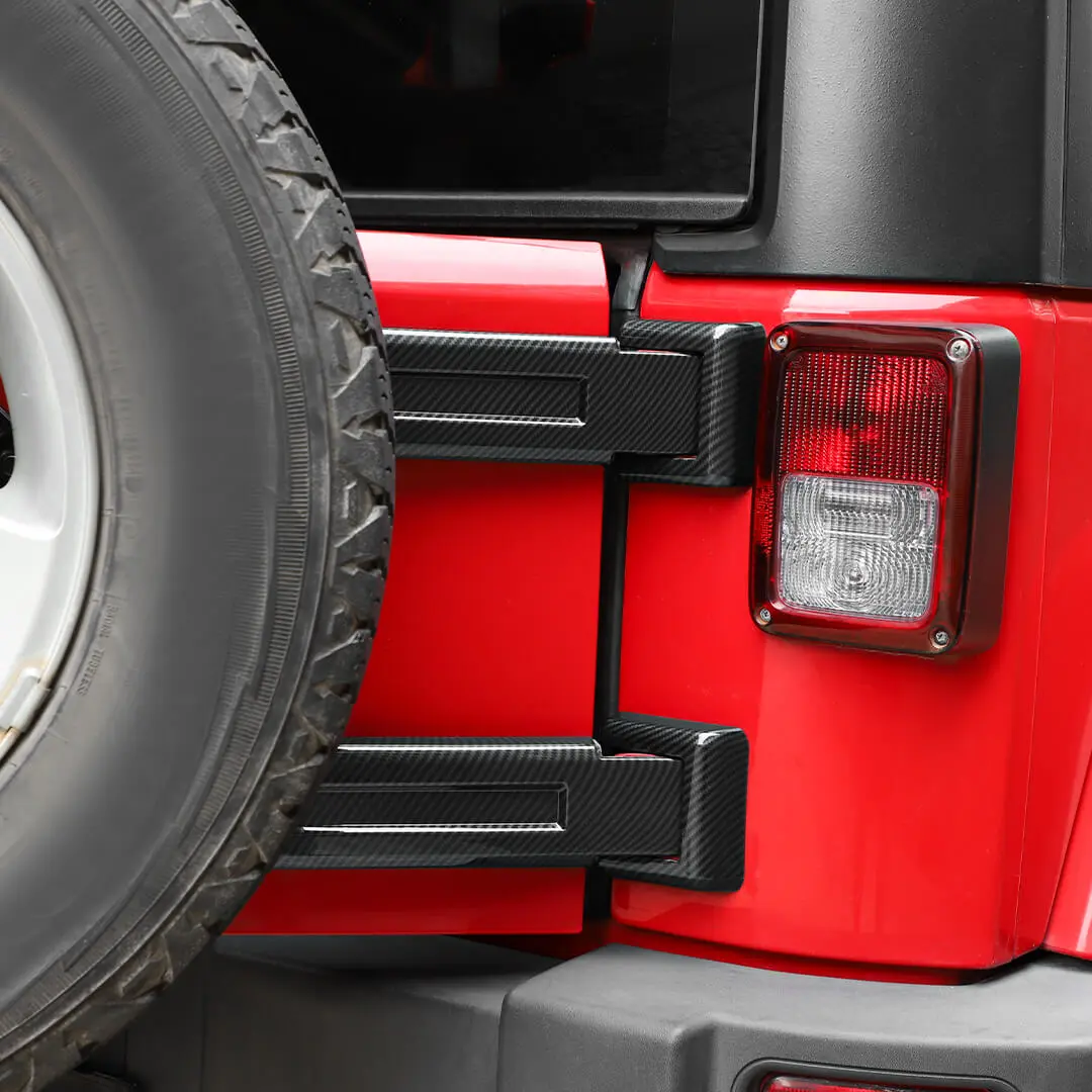 For the 2007–2018 Jeep Wrangler JK Door Handles, Hinges, and Mirror Exterior Full Covers Trim Kit Accessories (53 pcs) - Image 7