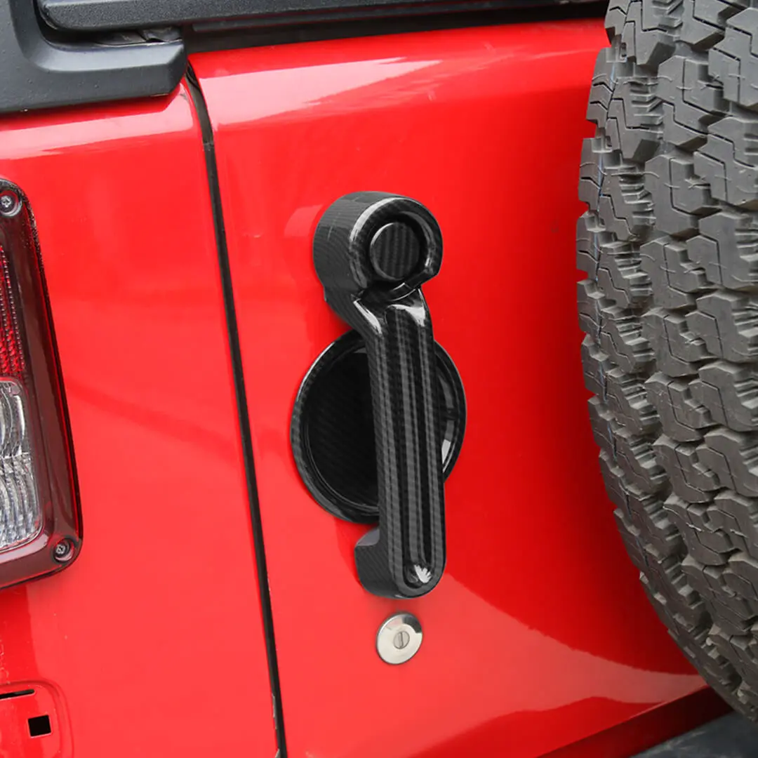 For the 2007–2018 Jeep Wrangler JK Door Handles, Hinges, and Mirror Exterior Full Covers Trim Kit Accessories (53 pcs) - Image 8