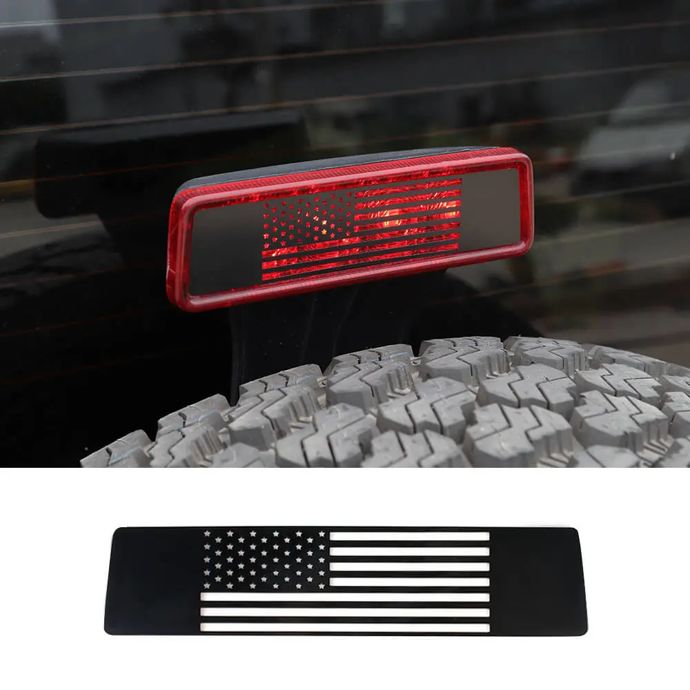 For 2007-2018 Jeep Wrangler JK High Brake Light Third Lamp Cover Trim